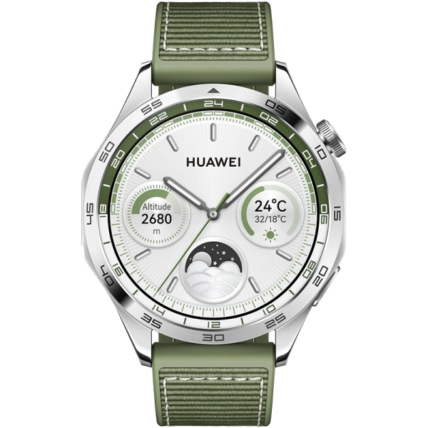 HUAWEI Умные часы HUAWEI Watch GT4, Phoinix-B19W, зеленые