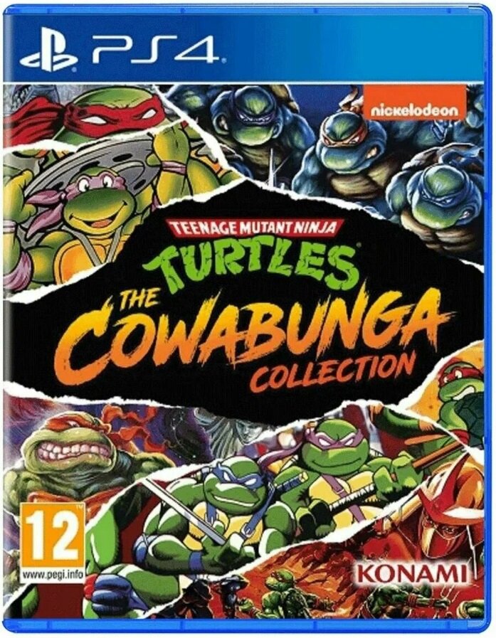 Игра Teenage Mutant Ninja Turtles: The Cowabunga Collection для PlayStation 4