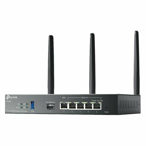 Межсетевой экран TP-LINK Omada ER706W черный 21300₽