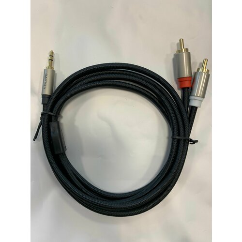Кабель инструментальный Jack 3,5mm-2 RCA 1,5m