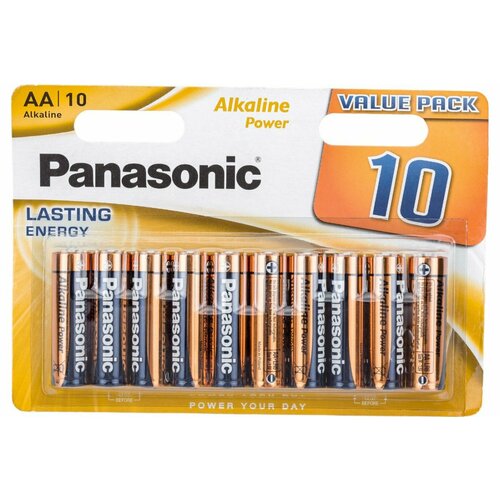Panasonic LR6 Alkaline Power BL*10 батарейка УТ-00000254