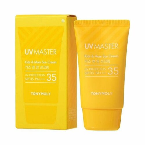 TONYMOLY Солнцезащитный крем для детей и мам UV MASTER KIDS & MOM SUN CREAM, 45мл