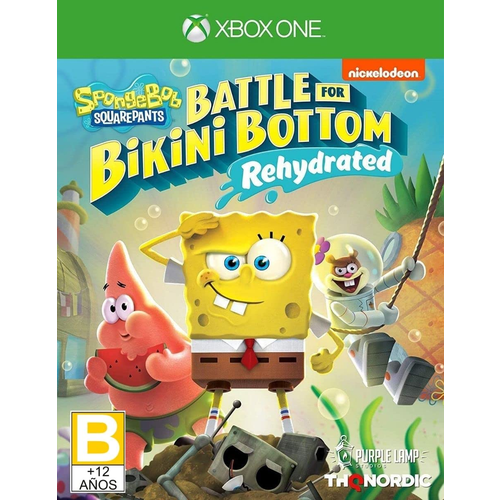 Игра SpongeBob SquarePants: Battle For Bikini Bottom - Rehydrated, цифровой ключ для Xbox One/Series X|S, Русский язык, Аргентина