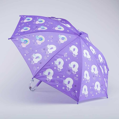 Зонт-трость КОТОФЕЙ сиреневый 1490₽