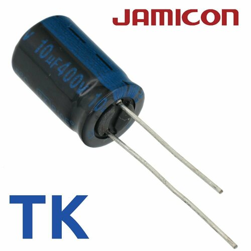 10мкФ 400В / TK / 10x16 / 105 С / конденсатор электролитический (4шт)