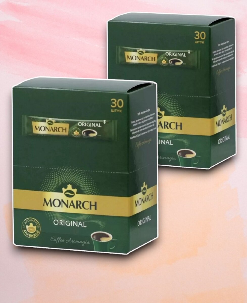 Jacobs Monarch Кофе "MONARCH Original"стики 60 шт по 1.8 г