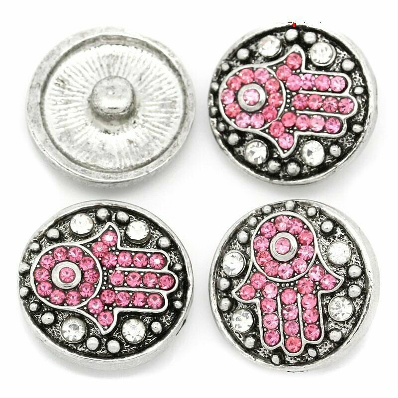 Кнопка "Хамса" розовая — фото 1