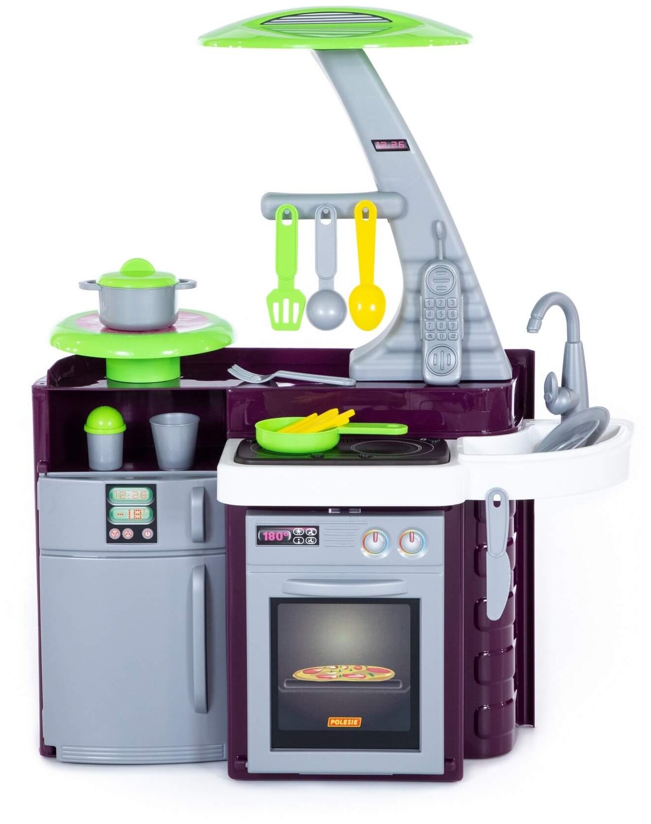 Набор Полесье Y Pastor Кухня Laura с цветовым эффектом подогрева