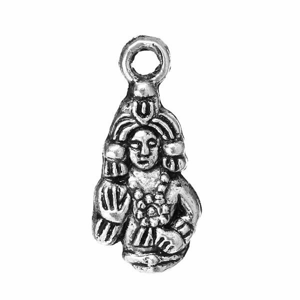 Подвеска "Человек Майя" #1, 6 штук. — фото 1