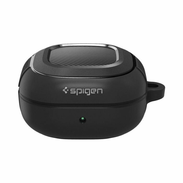 Чехол Spigen Rugged Armor для Galaxy Buds Live/FE/Pro 2 черный — фото 1