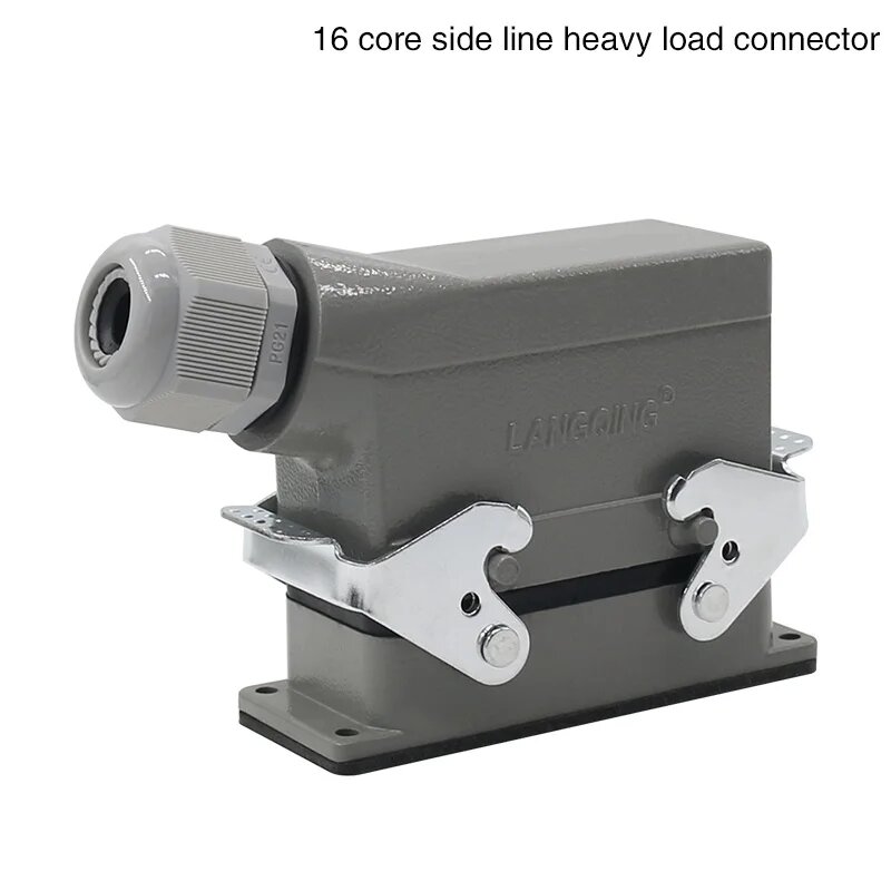 WZAZDQ HDC-HE-016 16-контактный разъем 16A 500В side outlet.