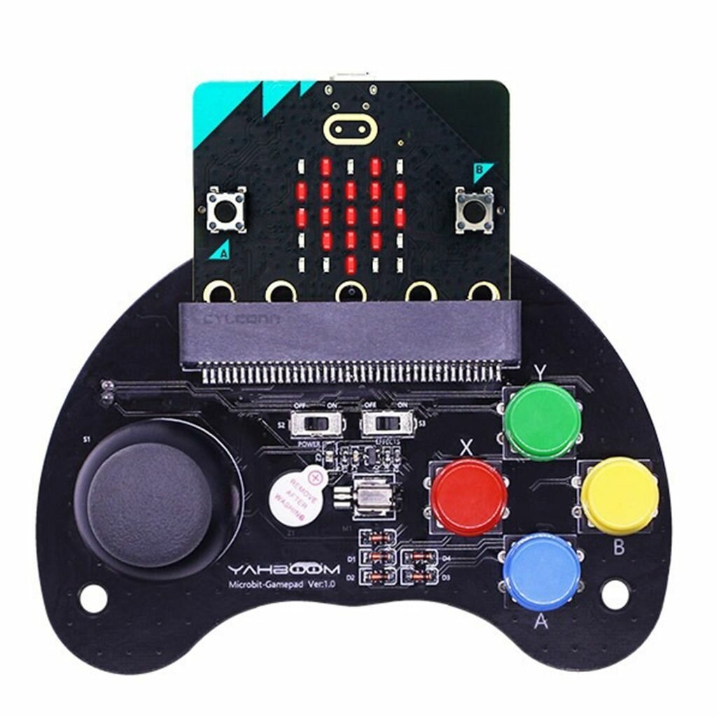 Плата расширения BBC-Micro: bit, программируемый пульт дистанционного управления, игровой джойстик, ручка Microbit, электронный комплект сделай сам для автомобиля-робота