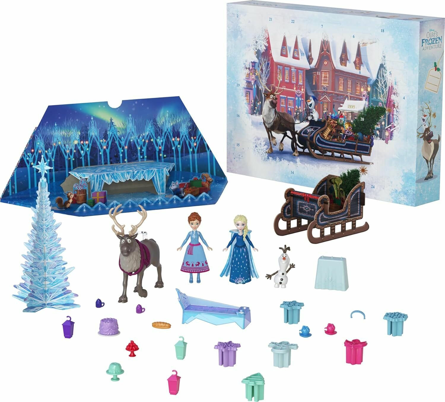 Фигурки Mattel Disney - Адвент-календарь Дисней Холодное сердце - HWX20