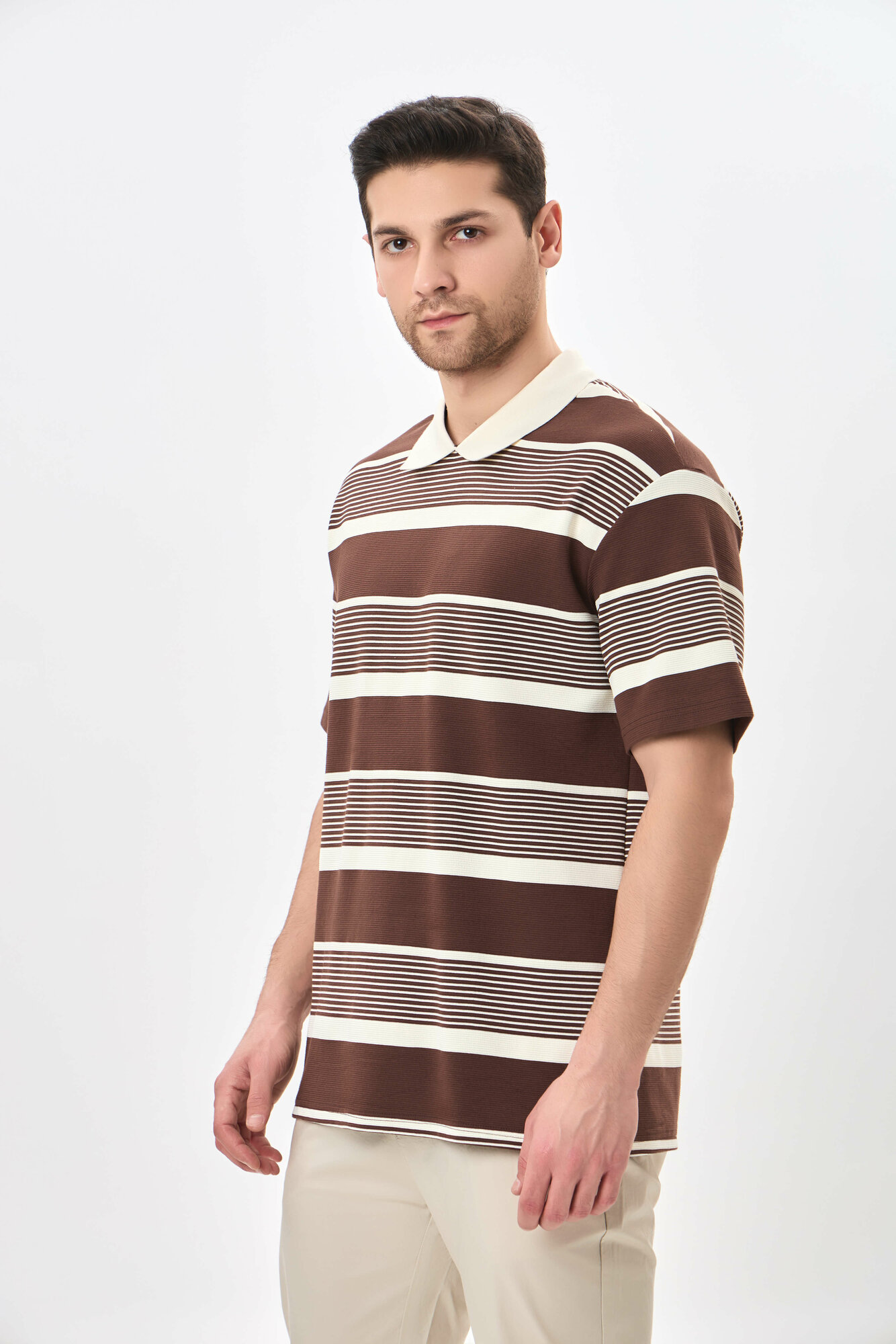 Поло спортивное TERRA PRO, размер L, brown — фото 1