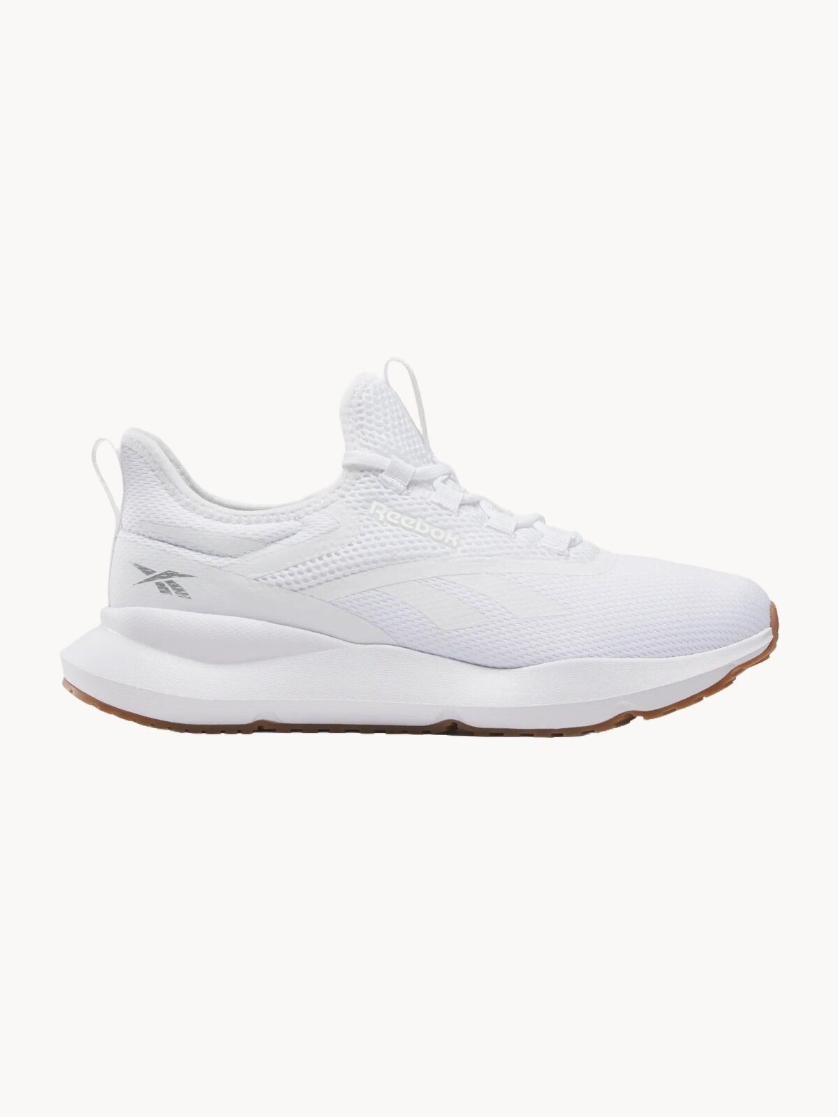 Кроссовки Reebok Cityride, размер 7,5 US, белый/коричневый/серебряный