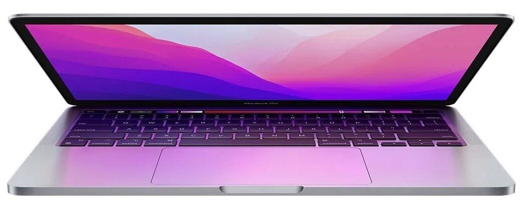 133 Ноутбук Apple MacBook Pro 13 early 2022 Apple M2 RAM 8 ГБ macOS серебристый