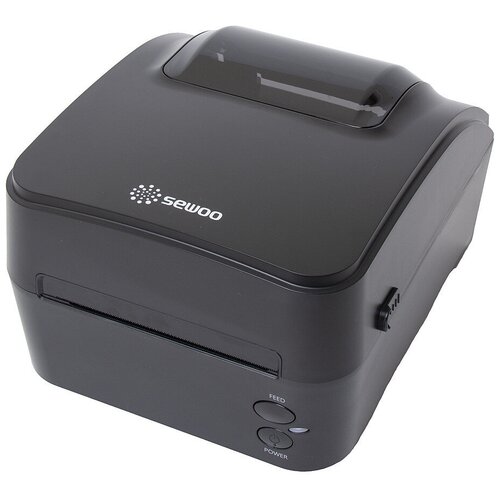 Термотрансферный принтер этикеток Sewoo LK-B24 (203dpi; 127 мм/сек; USB, RS-232, Ethernet, черный) подходит для OZON, Wildberries, Маркировки