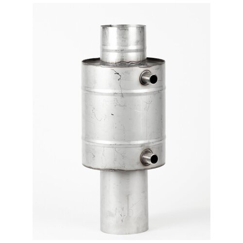 Теплообменник 6 литров на трубе из нержавеющей стали (пищевой AISI 201) Ф115 Успех+