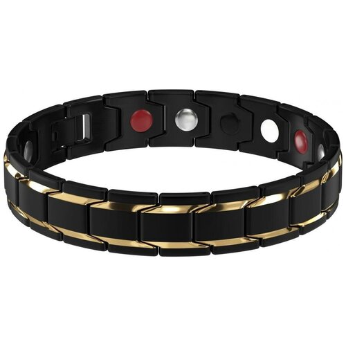 Биомагнитный браслет GSMIN Magnetic Chain Черно-золотой 117700₽