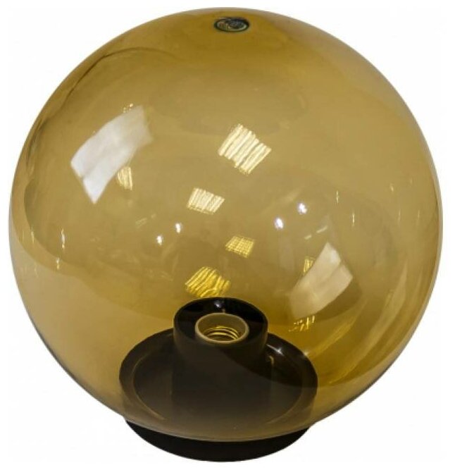 Садово-парковый светильник ЭРА НТУ 01100353, шар, золотистый, D350 mm, Б0048059