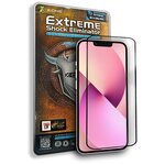 Защитная противоударная бронепленка для iPhone 13/13 Pro/14 X-ONE Extreme Shock Eliminator Coverage 3-го поколения на весь экран - изображение