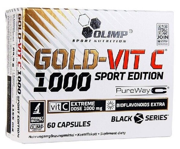 Olimp Sport Nutrition Gold-Vit C 1000 Sport Edition (60 кап)