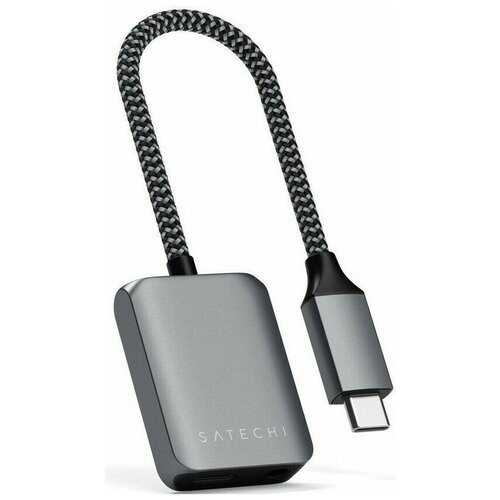 Переходник USB Type-C - 3.5 Jack/USB Type-C, Satechi (ST-UCAPDAM)