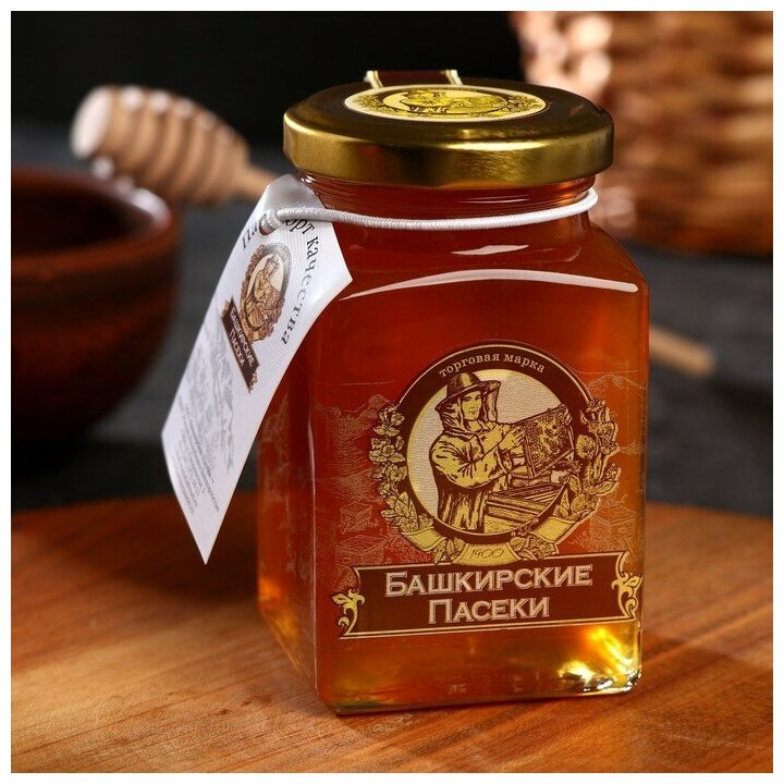 Башкирские Пасеки Цветочный мёд «Призма», 350 г 7447315 - фотография № 2