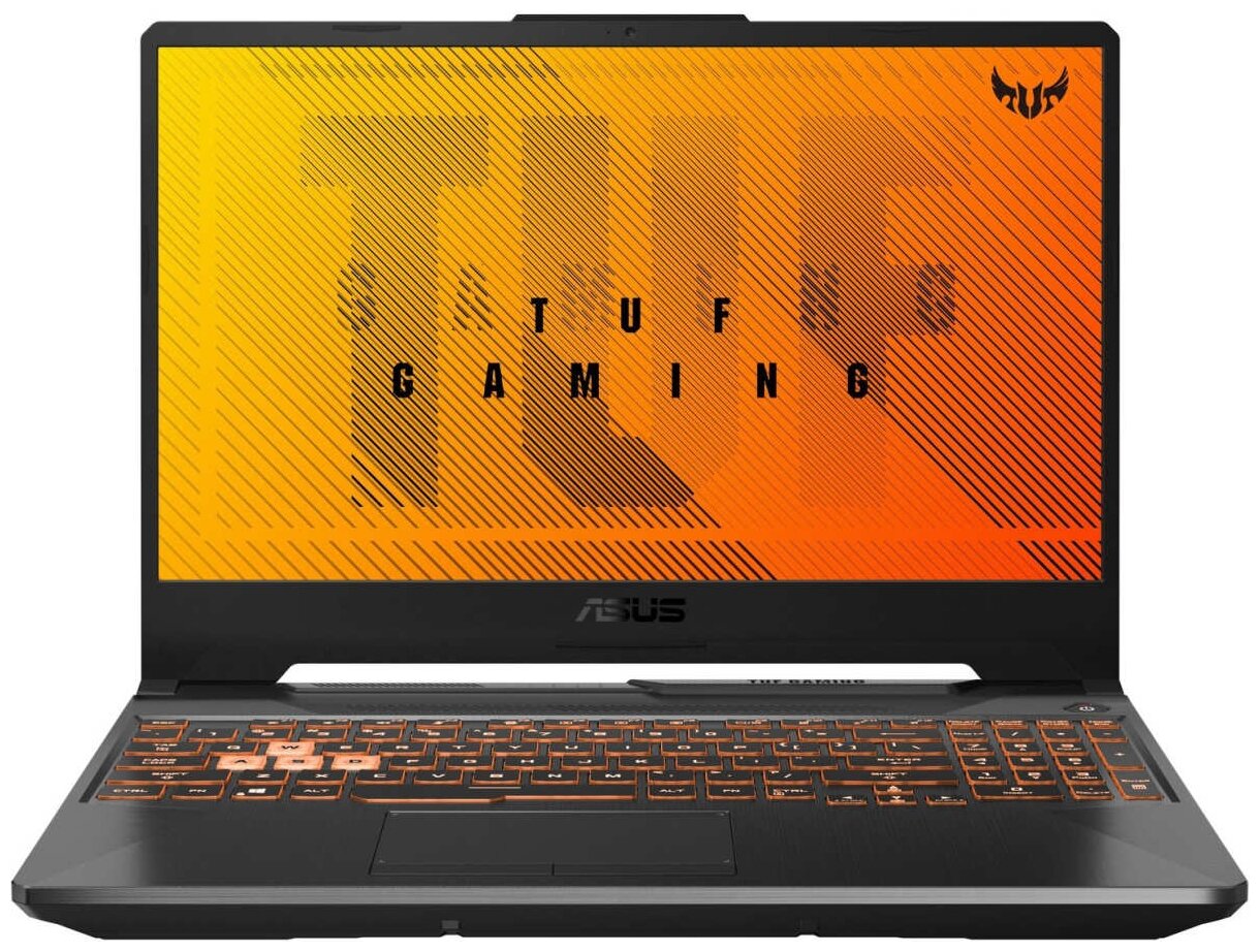 Ноутбук ASUS TUF FX506LHB Intel i5-10300H8Gb512Gb SSDNo ODD156 FHD IPS Anti-Glare 144HzNVIDIA GeForce GTX 1650 4Gb GDDR6Wi-FiNo OS Bonfire Black