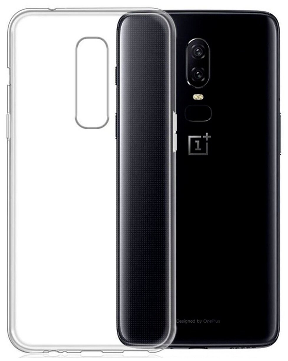 Защитный чехол на OnePlus 6, ВанПлюс 6 прозрачный