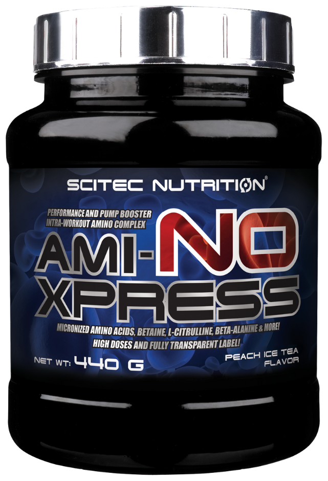 Аминокислотный комплекс Scitec Nutrition AMI-NO Xpress, персиковый чай, 440 гр.