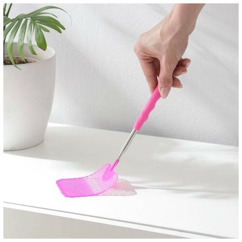 Мухобойка телескопическая 1581 см цвет микс 454₽