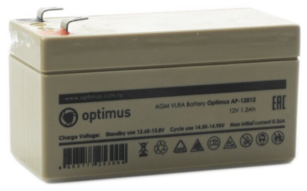 Аккумуляторная батарея Optimus AP-12012