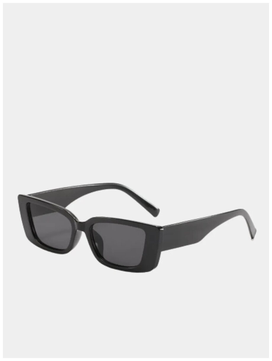 In Touch / Солнцезащитные очки женские / Защита от ультрафиолета UV400 / Коллекция 2022 прямоугольные черные