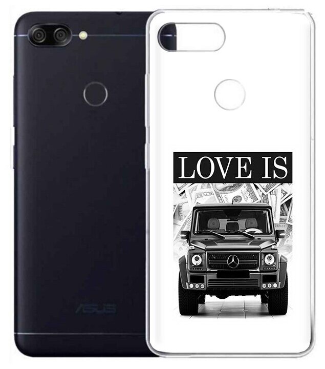 Чехол задняя-панель-накладка-бампер MyPads гелик для ASUS Zenfone Max Plus (M1) X018DC/ZB570TL 5.7 противоударный