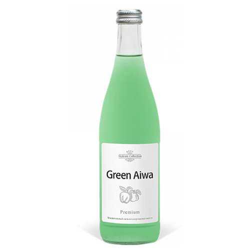 Лимонад Formen Green Aiwa б/а, газ, 0.5 литра, стекло, 12 шт. в уп.