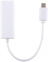 Сетевой Ethernet адаптер переходник USB-С - LAN RJ-45, чип AX88772D, KS-is