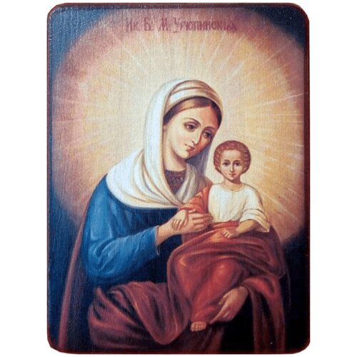 Икона Урюпинская Божией Матери, размер 14 х 19 см икона барская божией матери размер 14 х 19