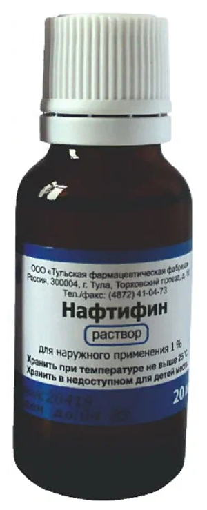 Изображение Нафтифин р-р д/нар. прим., 1%, 20 мл