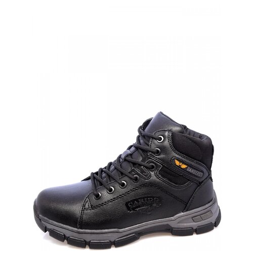 Кроссовки Banderos, зимние, натуральная кожа, размер 38, черный