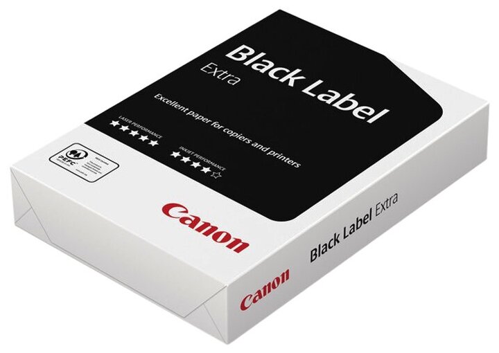 Бумага A3 80 г/м², 91 %, 106 мкм Canon Black Label Extra (8169B002)