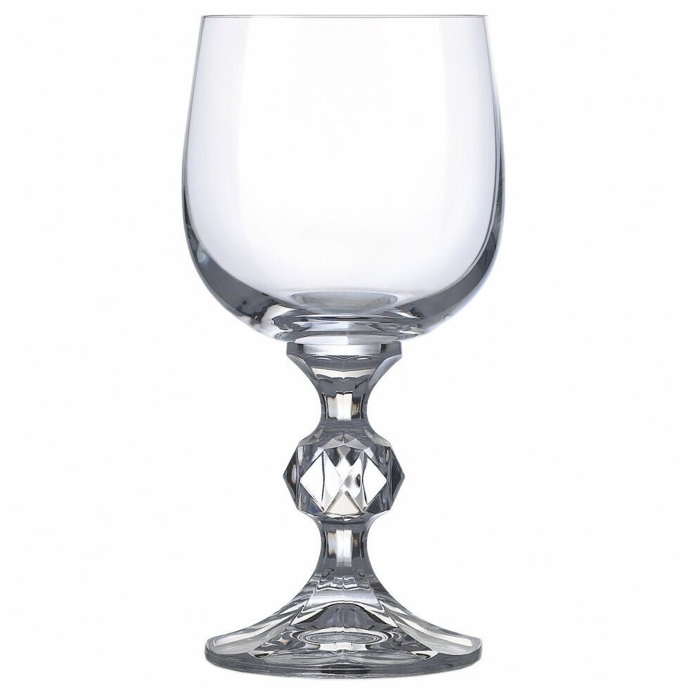 Бокалы для белого вина 190 мл 6 шт Crystalex CZ s.r.o. "Клаудия /Без декора" / 119763