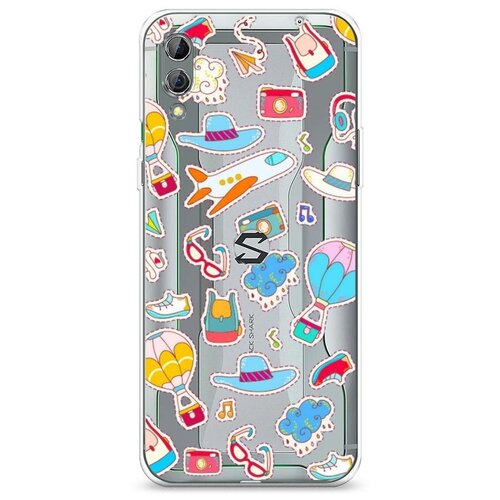 фото Силиконовый чехол "круговорот путешествий 2" на xiaomi black shark 2 / сяоми блэк шарк 2 case place