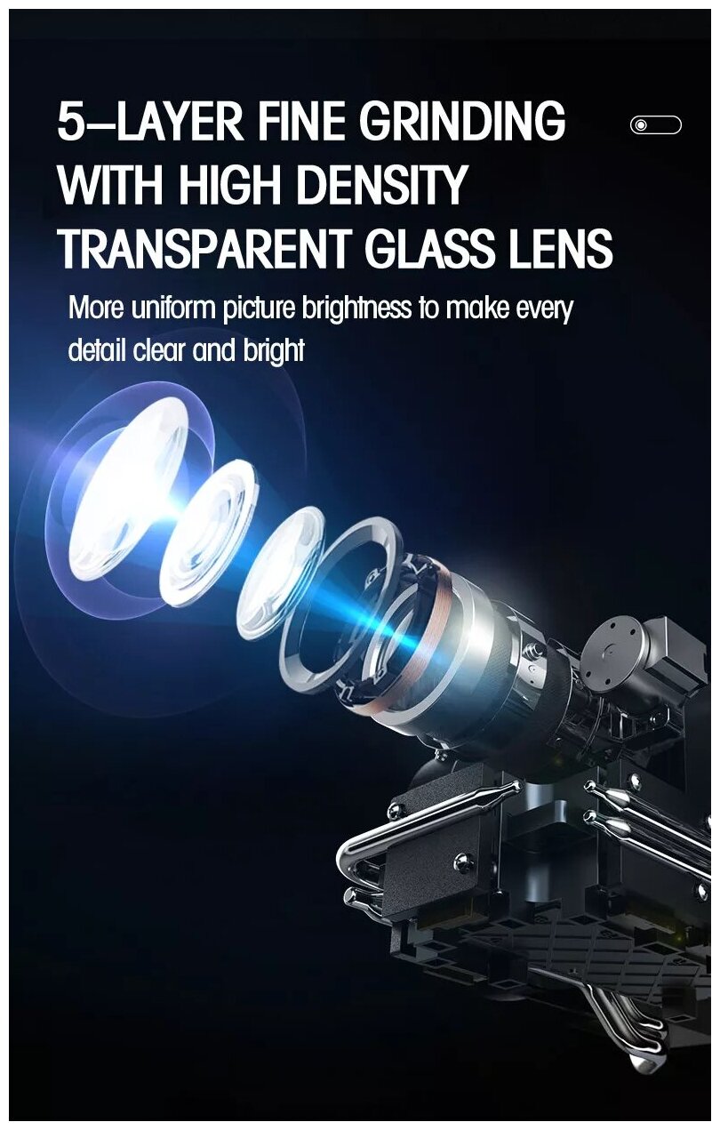 Цифровой мультимедия проектор MBRIDGE T10 200 ANSI LCD Full HD 19201080 90 Вт - белый