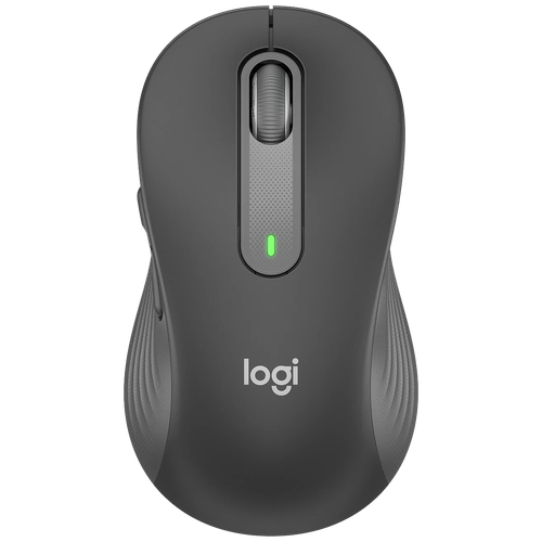 Беспроводная мышь Logitech Signature M650, графит беспроводная мышь logitech signature m650 l left белый