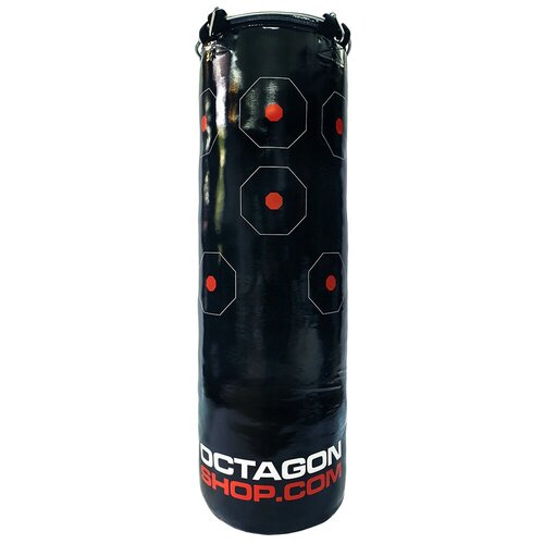 фото Боксерский мешок набитый octagon 120х40 пвх black octagon shop