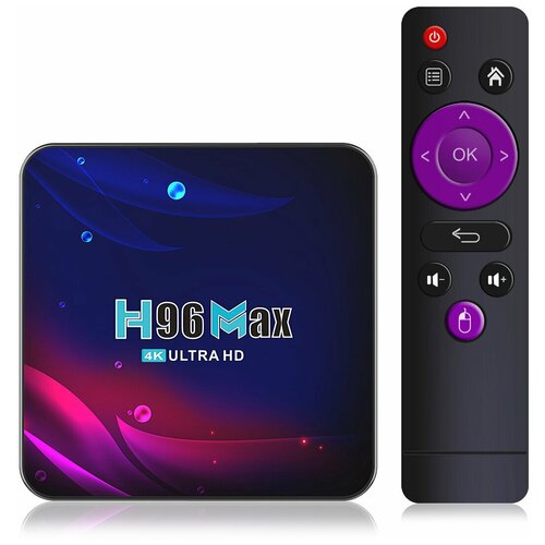 Смарт ТВ приставка H96 Max V11 Smart TV Box 4К ULTRA HD 432 Гб Андроид 110 315000₽