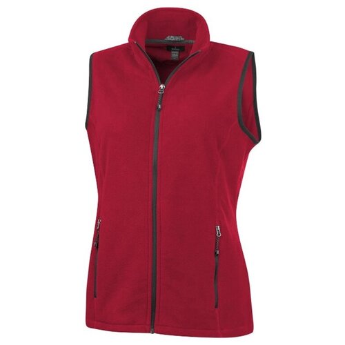 фото Жилет флисовый tyndall женский, красный elevate