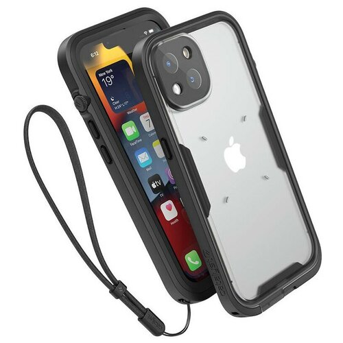 Водонепроницаемый чехол Catalyst Total Protection Case для iPhone 13, цвет Черный (Stealth Black) (CATIPHO13BLKM)