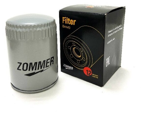 фото Zommer 406-1012005 Фильтр масляный двигатель змз 405, 406, 409